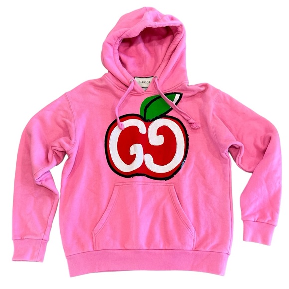 Gucci Tops - Gucci GG Cherry Hoodie Sweatshirt Size XS